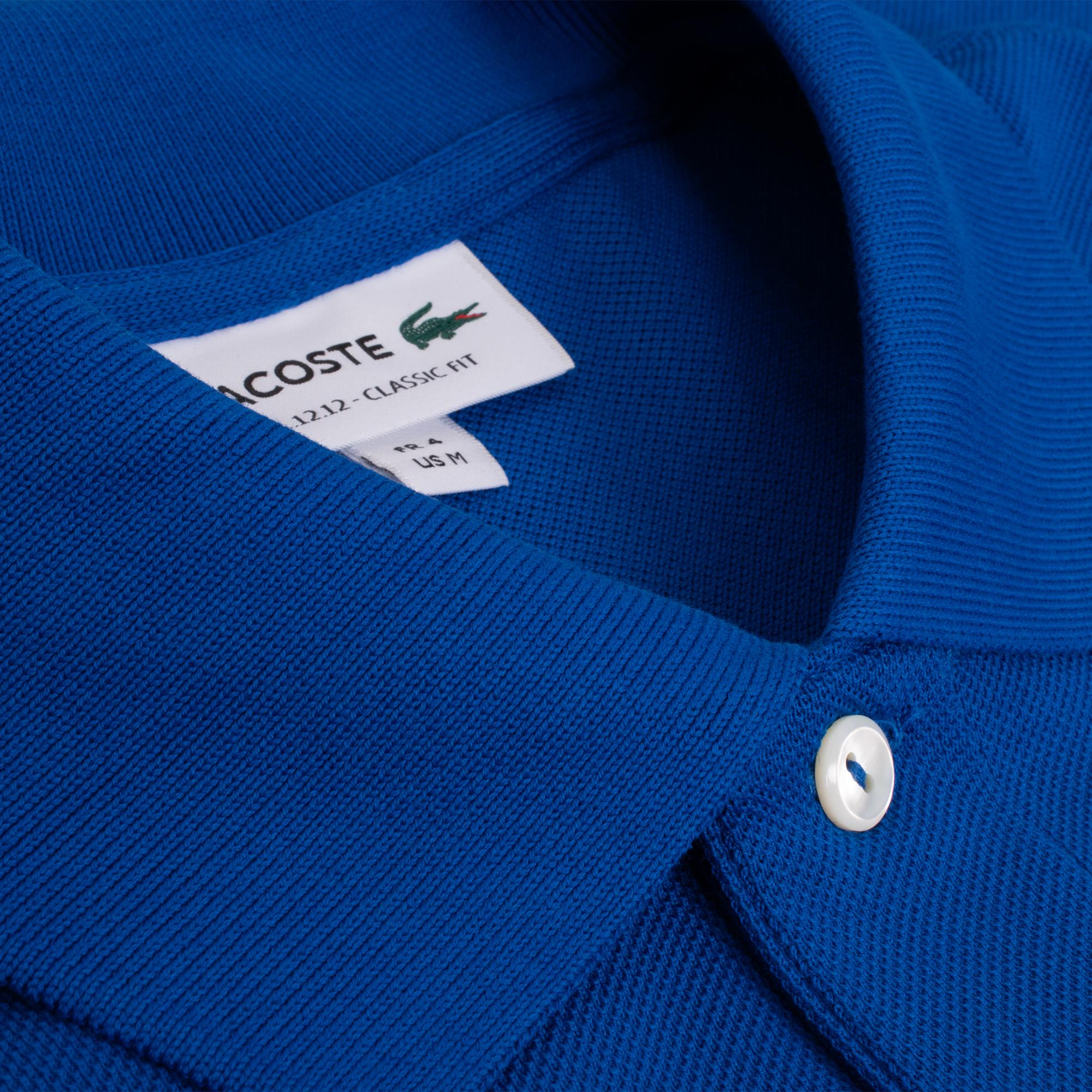 Mens Lacoste L1212 Classic Fit Polo Shirt Corvette